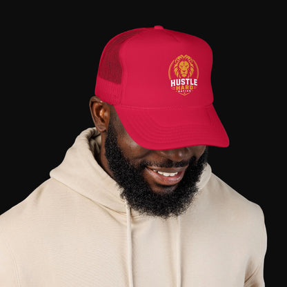 Hustle Hard™ Signature Lion Trucker Cap