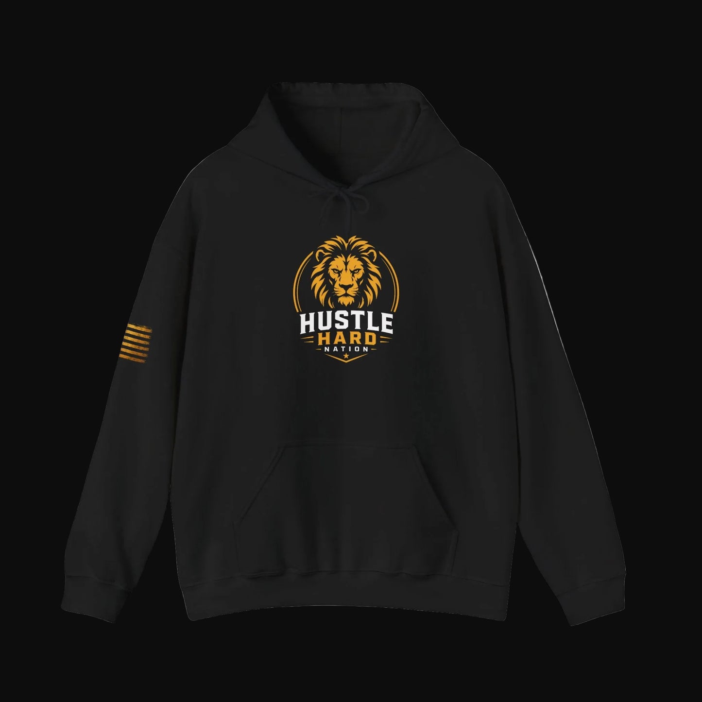 Hustle Hard™ No Excuses Pullover Hoodie