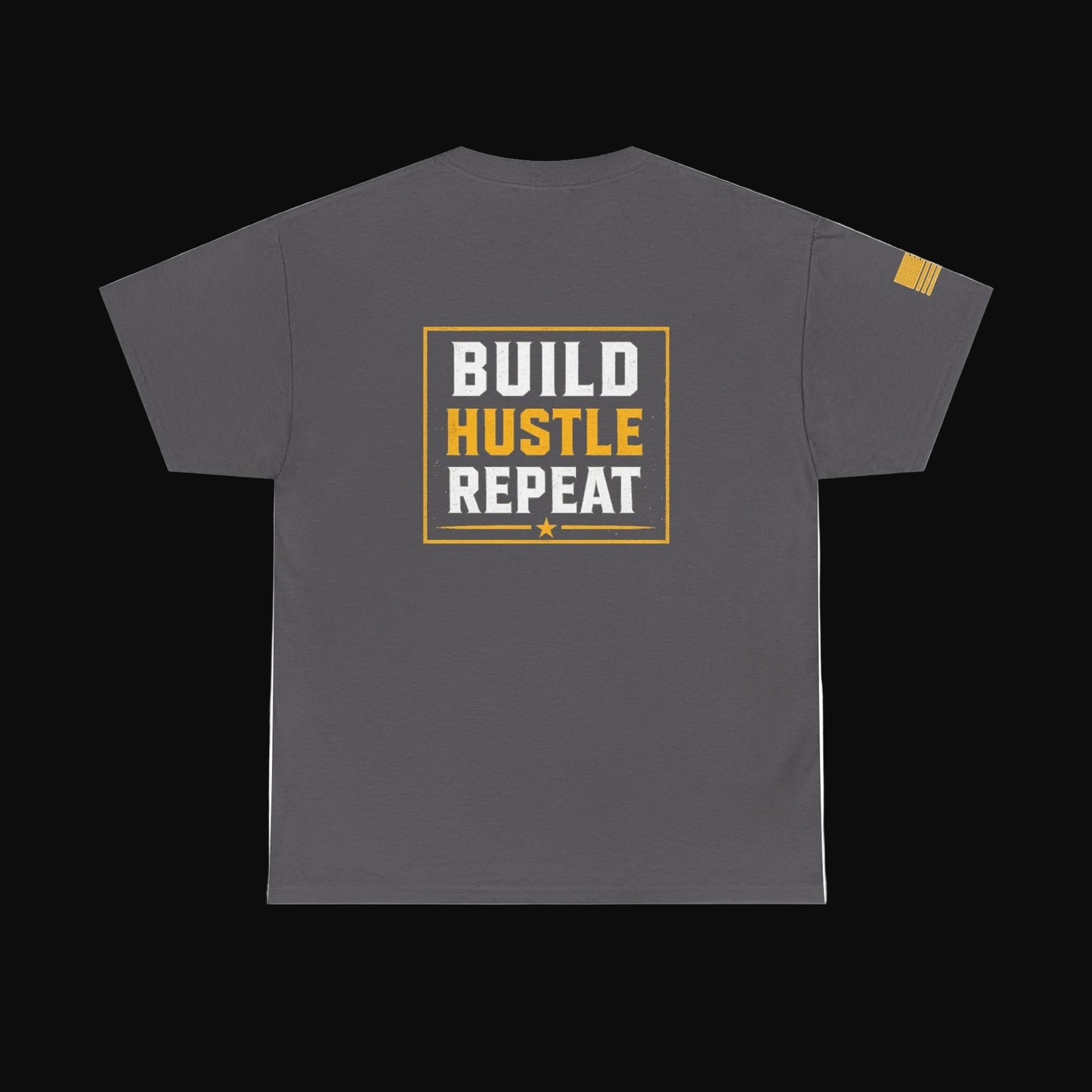 Hustle Hard Signature Lion Tee – Build. Hustle. Repeat.