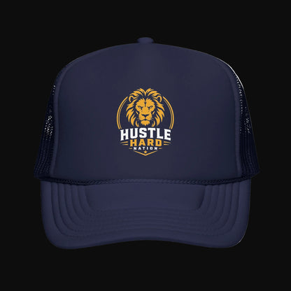 Hustle Hard™ Signature Lion Trucker Cap