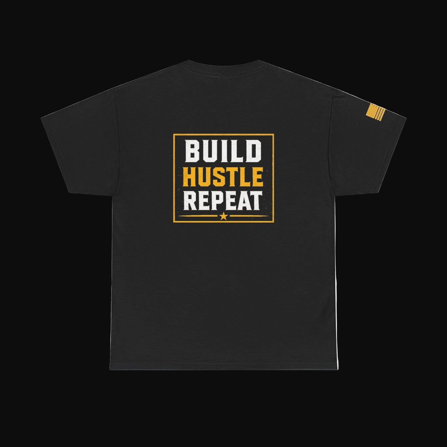 Hustle Hard Signature Lion Tee – Build. Hustle. Repeat.