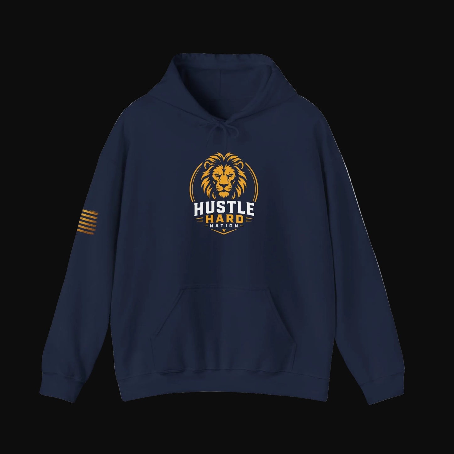 Hustle Hard™ No Excuses Pullover Hoodie
