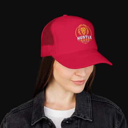 Hustle Hard™ Signature Lion Trucker Cap