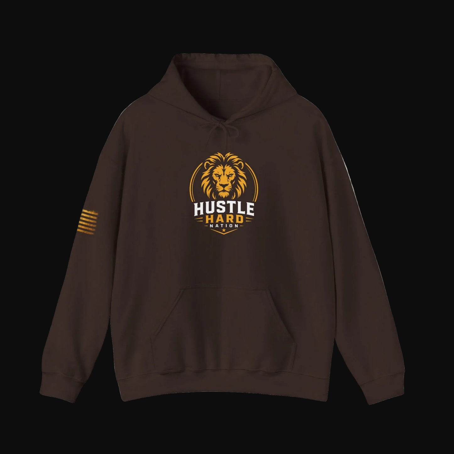 Hustle Hard™ No Excuses Pullover Hoodie