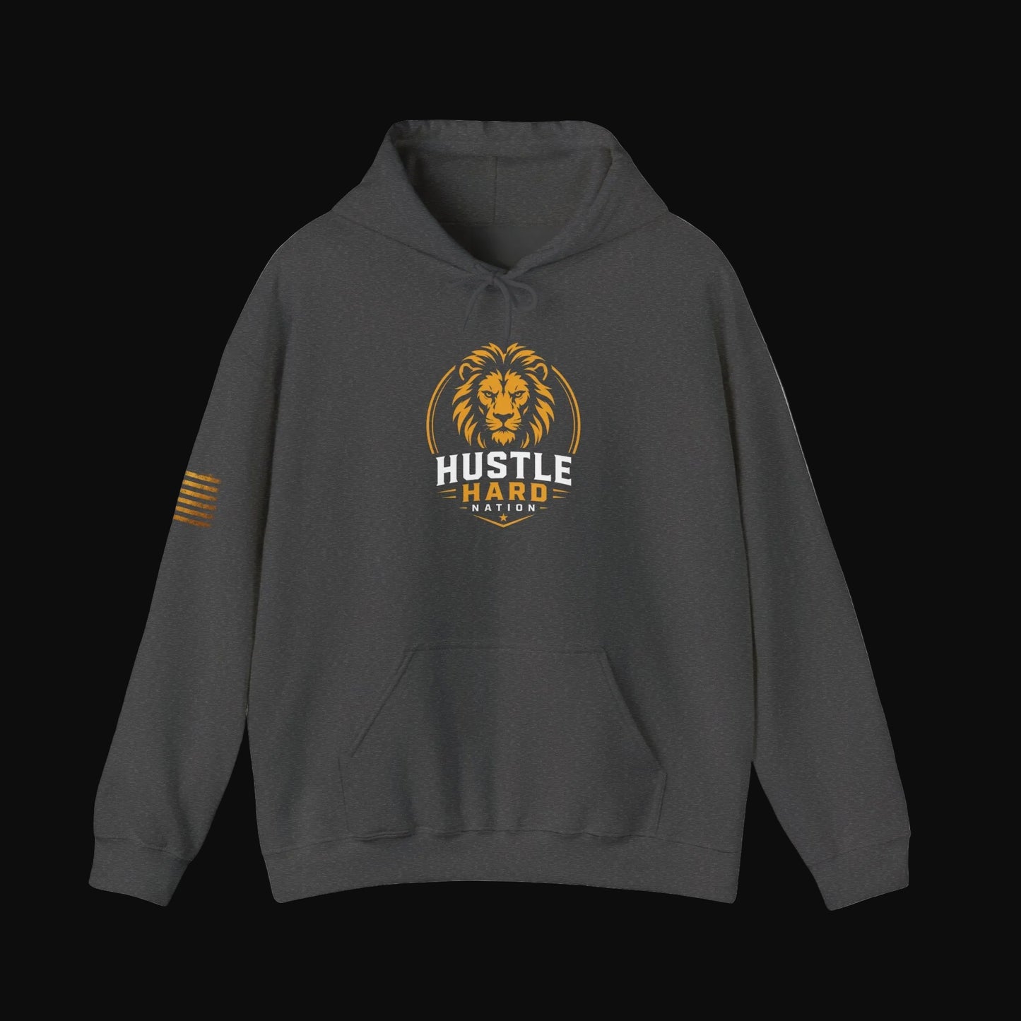 Hustle Hard™ No Excuses Pullover Hoodie