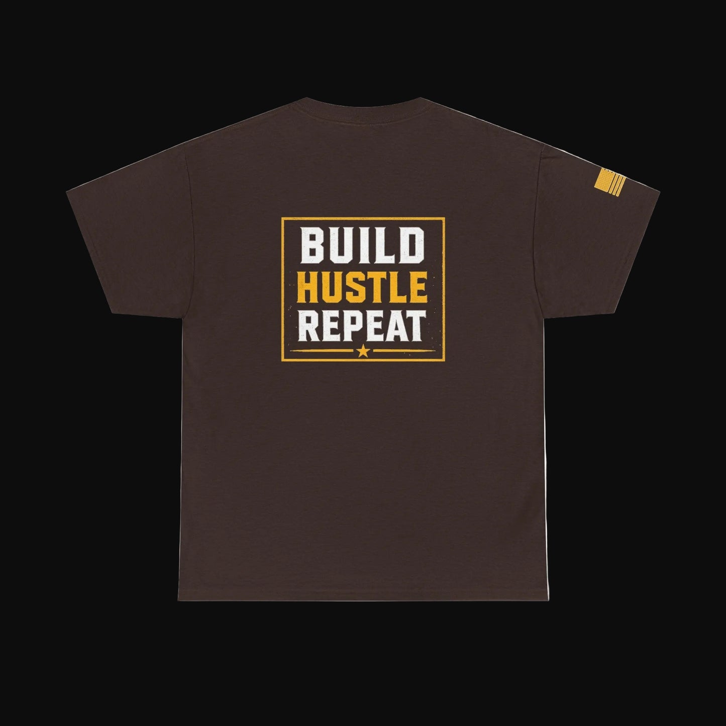 Hustle Hard Signature Lion Tee – Build. Hustle. Repeat.