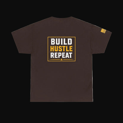 Hustle Hard Signature Lion Tee – Build. Hustle. Repeat.