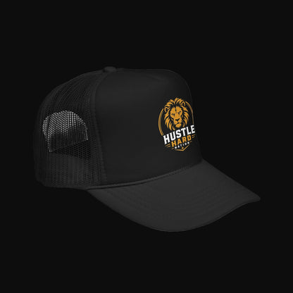 Hustle Hard™ Signature Lion Trucker Cap