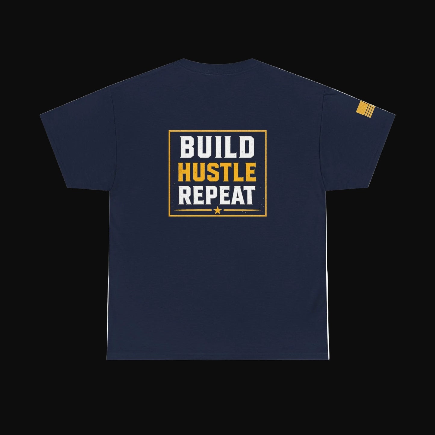 Hustle Hard Signature Lion Tee – Build. Hustle. Repeat.