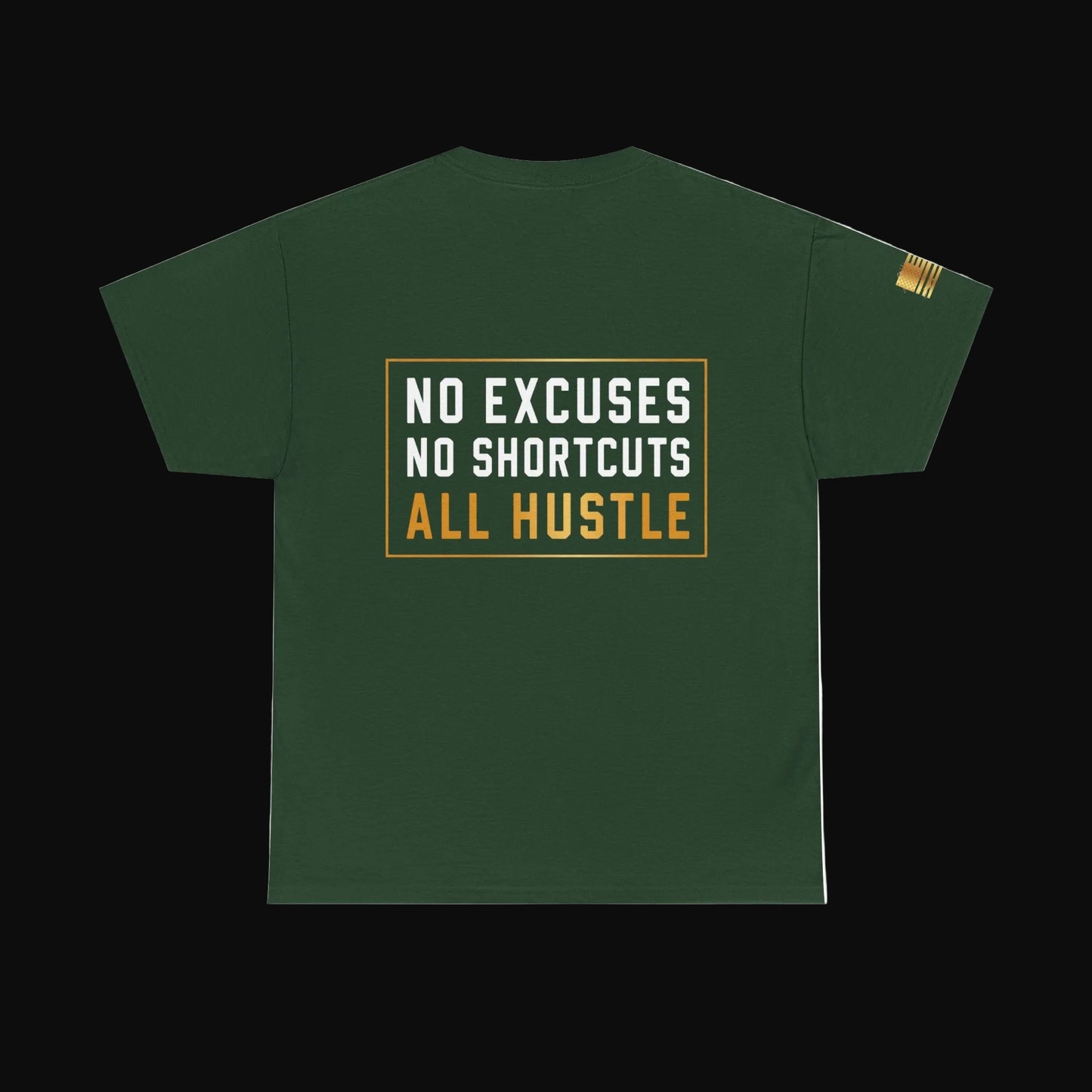 Hustle Hard™ No Excuses Graphic Tee