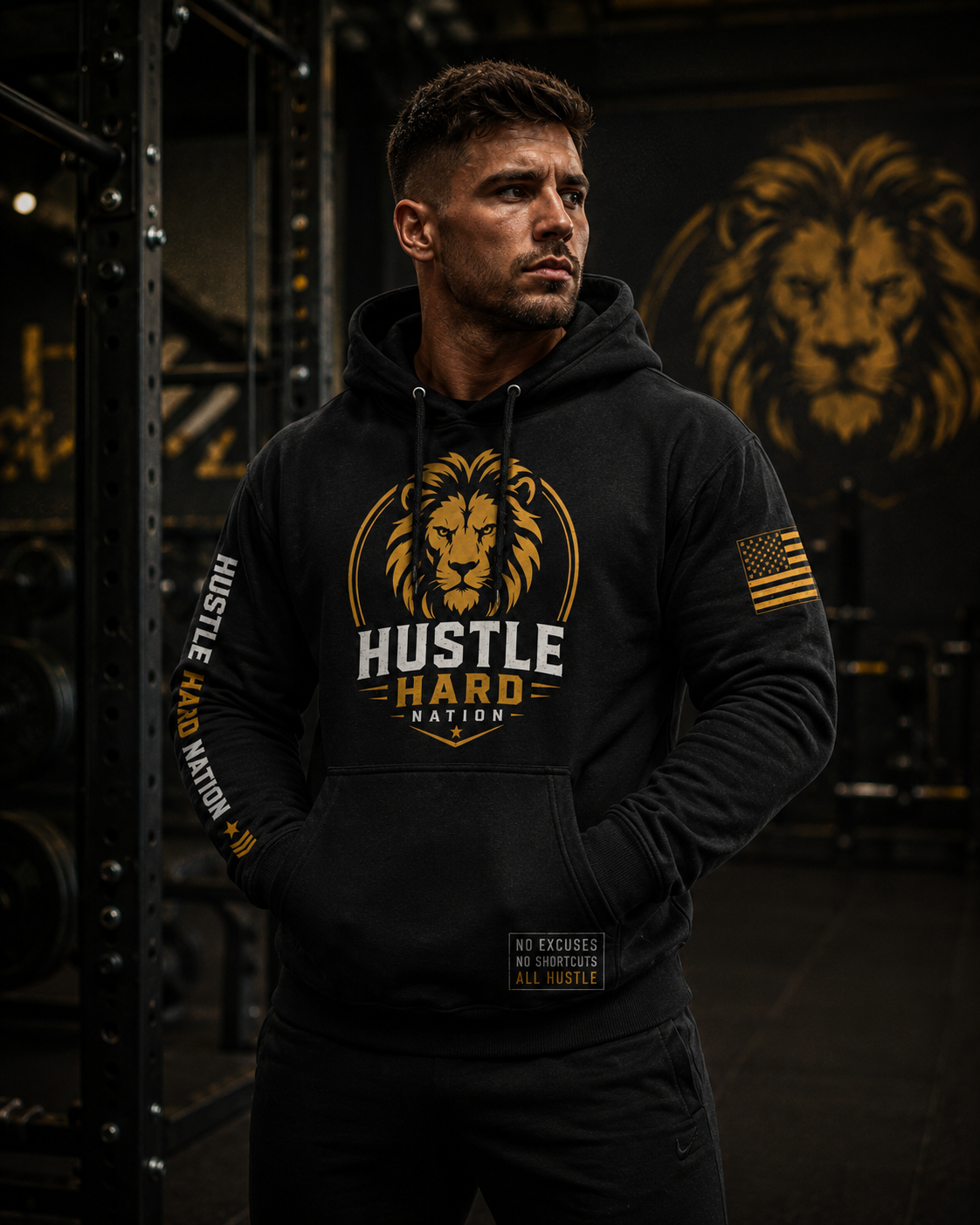 Founder Hoodie™ – Build. Hustle. Repeat. | Hustle Hard Nation