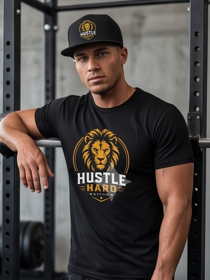 Hustle Hard™ Signature Lion Trucker Cap
